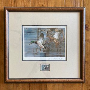 1983 NORTH CAROLINA 1st. of STATE WATERFOWL PRINT